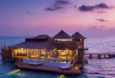 Soneva Jani night view