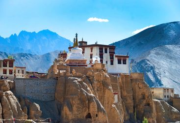 A beautiful Monastery in Ladakh
