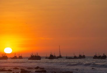 Sunset in Mancora - Peru