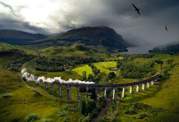 Hogwart's express - steam train