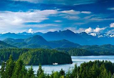 Luxury British Columbia landscape