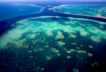 Great Barrier Reef aerial