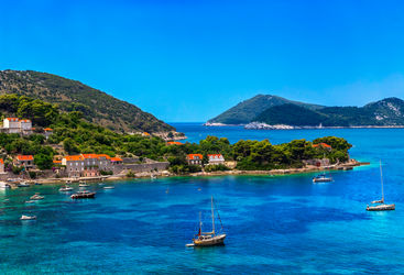 elaphiti islands in croatia
