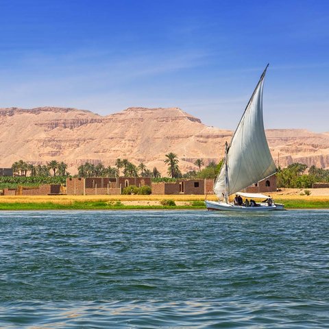 Boat on the Nile