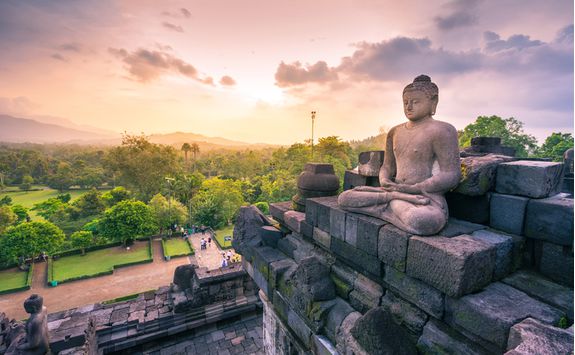 Borobudur, Java