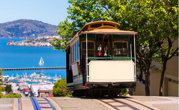 A San Fran cable car