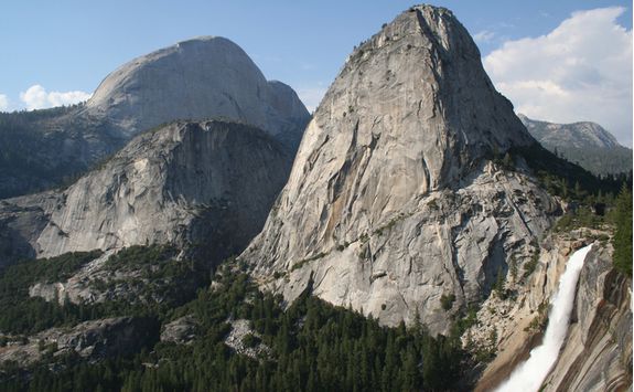 Half Dome in Yosemite Valley