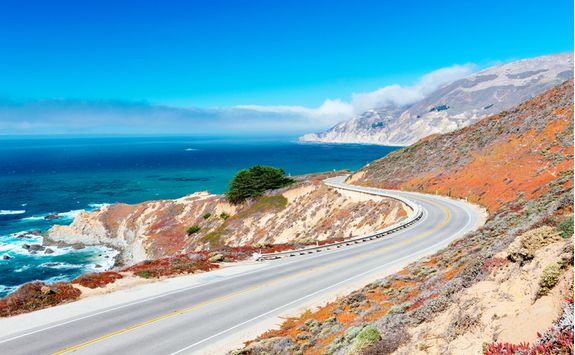 Windy roads of Big Sur