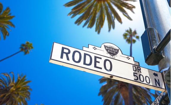 Shopping on Rodeo Drive