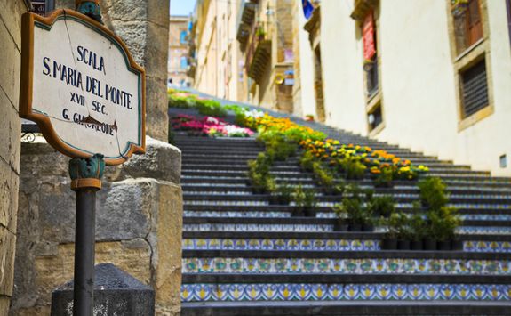 Stairs in Taormina