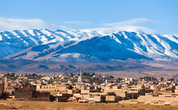 Atlas Mountains view