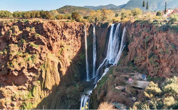 Atlas Mountains waterfall