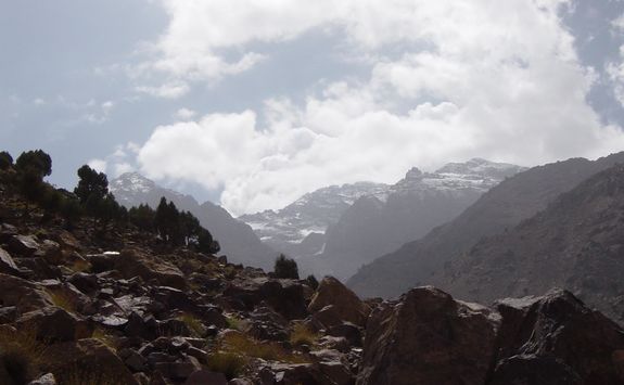 View from Toubkal