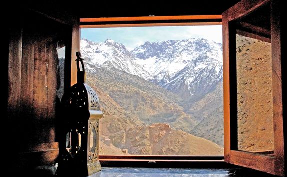 Azzaden Trekking Lodge view from window