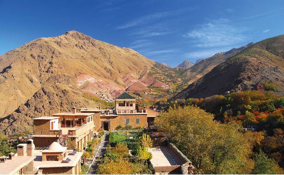 Kasbah du Toubkal view from the tower