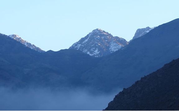 Atlas Mountains morning view