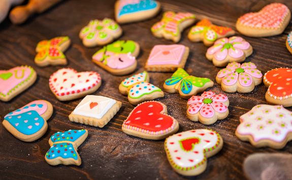 A biscuit icing class