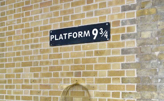 Platform 9 3/4, Harry Potter