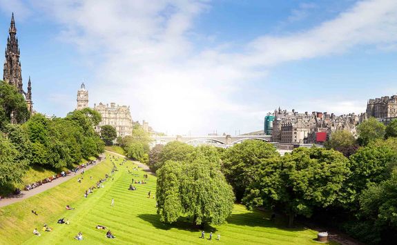 Edinburgh city centre