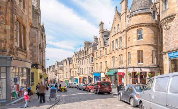 Edinburgh city old town