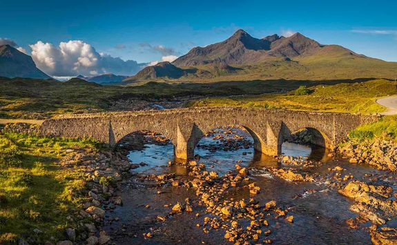 Three bridges, Isle of Skye