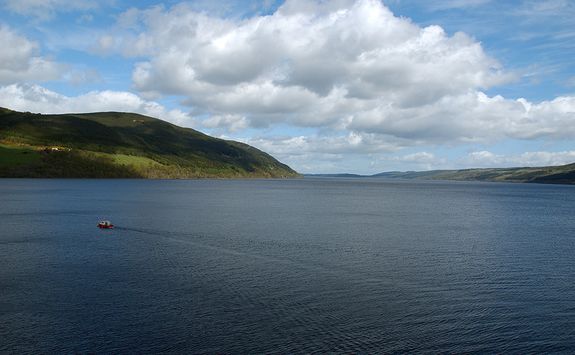 Boat trip on the Loch Ness