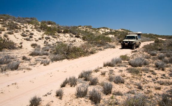 Road to Cape Range