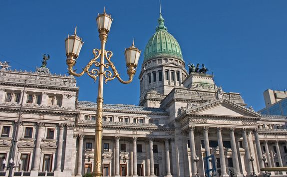 Colonial Building in Buenos Aires