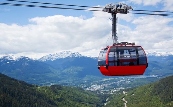 Gondola in Whistler