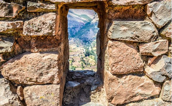 Pisac Incan ruins