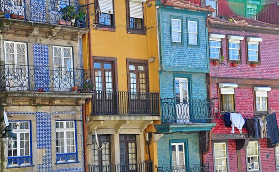 colourful houses