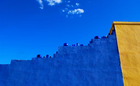 A Blue Wall
