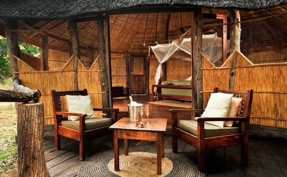 Safari camp decking