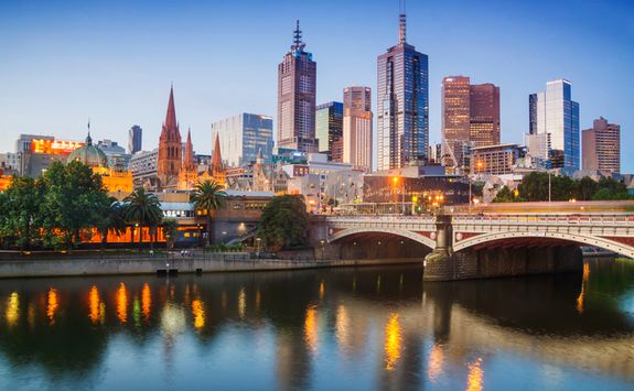 View of Melbourne