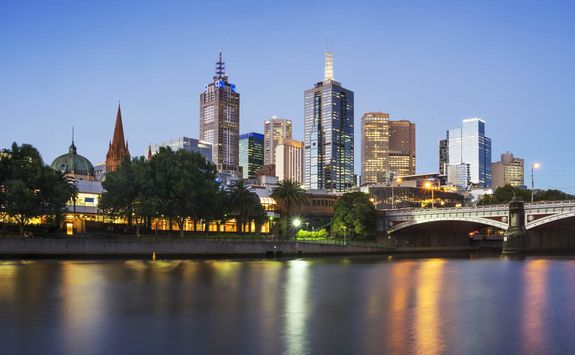 Melbourne at Dusk