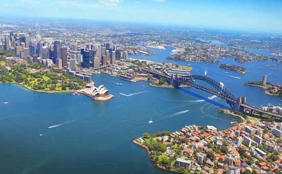 Aerial View of Sydney