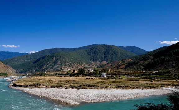 Countryside in Punakha