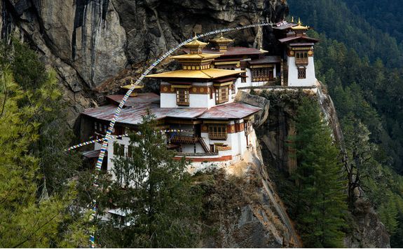 Above the Tiger's Nest Monastery