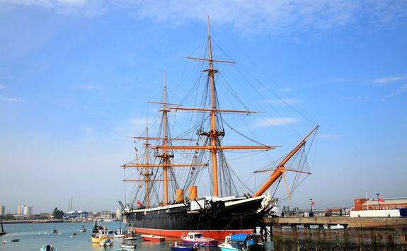 hms warrior in portsmouth