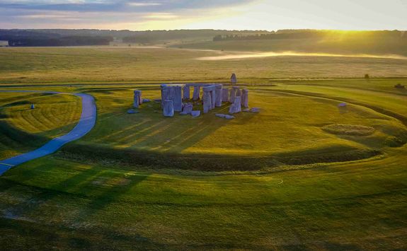 Stonehenge at sunrise