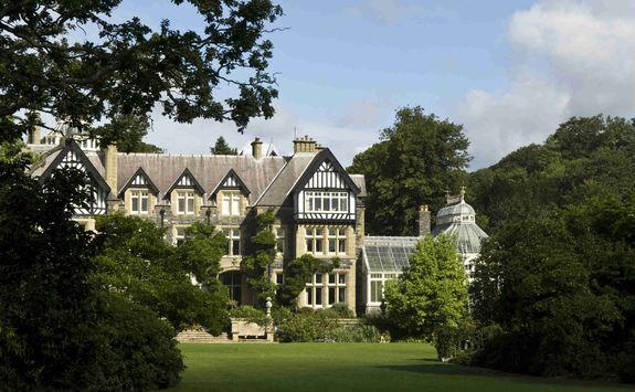 Bodnant Hall, Wales