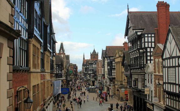 Chester City centre