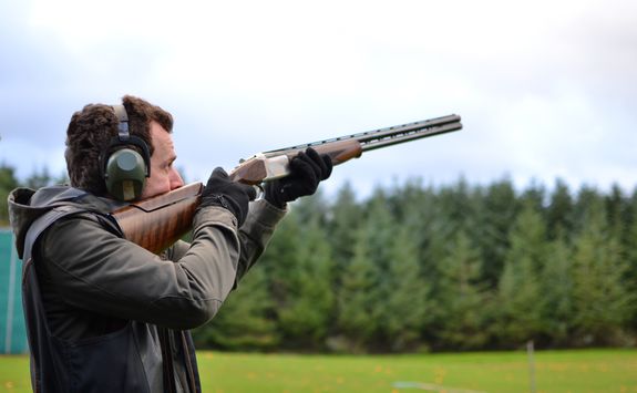 clay pigeon shooting