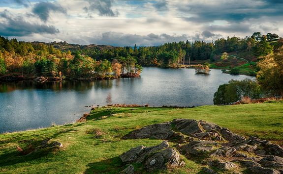 Lake district countryside