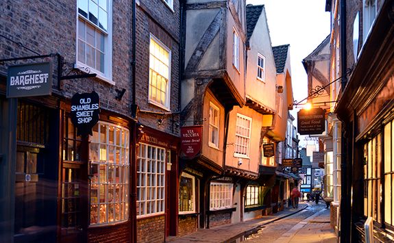 Snickleways in York