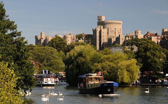 Windsor from the river