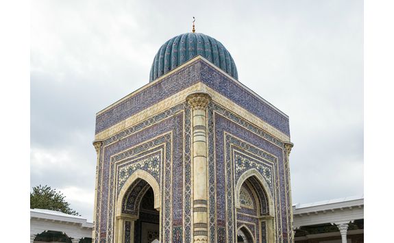 A memorial complex in Tashkent
