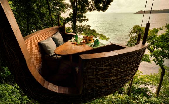 tree pod dining
