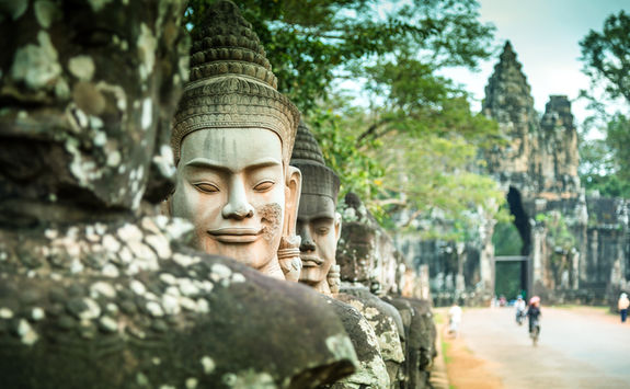 Temple statue