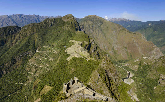 View from Huayna Picchu